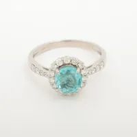 ノンブランド パライバトルマリン ダイヤ Pt900