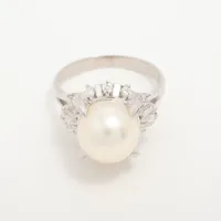 ノンブランド パール ダイヤ Pt900