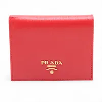 プラダ リボン サフィアーノ 財布 レッド ABランクの買取実績価格