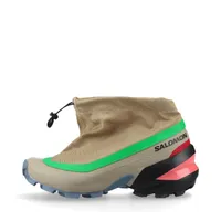 サロモン×MM6 ファブリック スニーカー 22AW 22cm ベージュ×マルチカラー