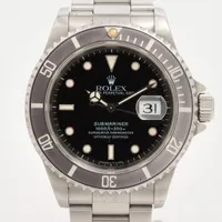 ロレックス サブマリーナーデイト 16610 SS AT ブラック文字盤