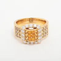 ジュネ サファイア ダイヤ YG750