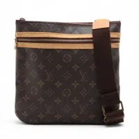 ルイ・ヴィトン モノグラム ポシェット･ボスフォール M40044 ブラウン