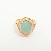 ノンブランド オパール ダイヤ 750