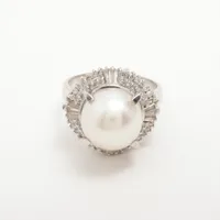 ノンブランド パール ダイヤ Pt900