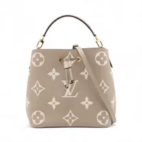 ルイ・ヴィトン バイカラー モノグラム アンプラント ネオノエMM M45555 グレー