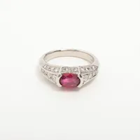 ノンブランド ルビー ダイヤ Pt900