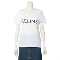 セリーヌ コットン Tシャツ エディ期 M ホワイト