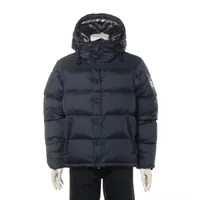 バーバリー ナイロン ダウンジャケット ティッシ期 M ネイビー