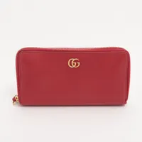グッチ キーケース 456118 レザー キーケース レッド Aランクの買取