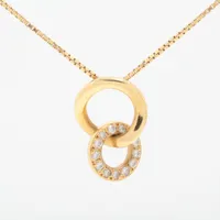 星の砂 ダイヤ K18(YG)