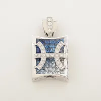 ゆきざき ホロスコープ サファイア ダイヤ K18WG