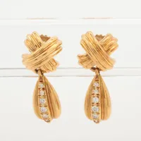 ティファニー シグネチャー ダイヤ 750(YG)