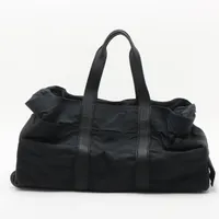 エルメス アカプルコGM ナイロン ブラック シルバー金具