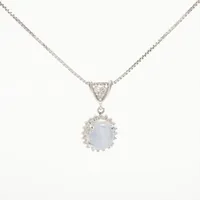 ノンブランド スターサファイア ダイヤ Pt900×Pt850