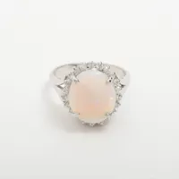 ノンブランド オパール ダイヤ Pt900