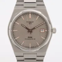 ティソ PRX パワーマティック80 TI AT シルバー文字盤