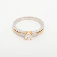 ノンブランド ダイヤ K18×Pt900