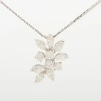 ノンブランド ダイヤ K18WG×K18