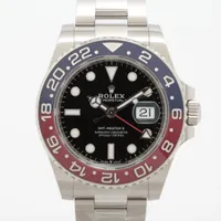 ロレックス GMTマスター Ⅱ 126710BLRO SS AT ブラック文字盤