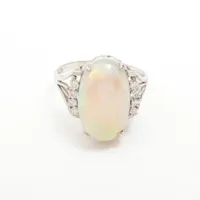 ノンブランド オパール ダイヤ Pt900