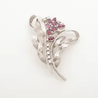 ノンブランド ルビー ダイヤ Pt900