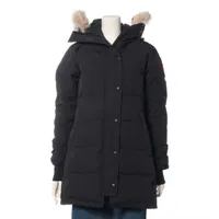 カナダグース SHELBURNE PARKA ポリエステル×コットン ダウンコート FUSION S ブラック