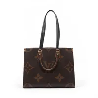 ルイ・ヴィトン モノグラム ジャイアント リバース オンザゴーMM M45321 ブラウン