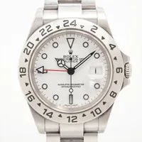 ロレックス エクスプローラーⅡ 16570T SS AT ホワイト文字盤