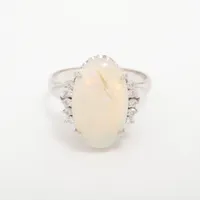 ノンブランド オパール ダイヤ Pt900