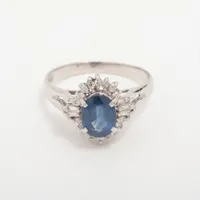 ノンブランド サファイア ダイヤ Pt900