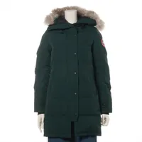 カナダグース MACKENZIE ポリエステル×コットン ダウンコート S グリーン