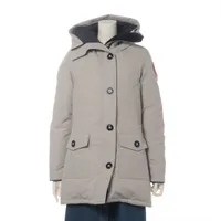 カナダグース BRONTE ポリエステル×コットン ダウンジャケット S ベージュ