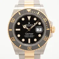 ロレックス サブマリーナーデイト 126613LN SS×YG AT ブラック文字盤