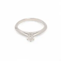 ティファニー ソリテール ダイヤ Pt950