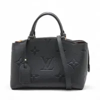 ルイ・ヴィトン モノグラム アンプラント プティ パレ PM M58916 ブラック