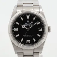 ロレックス エクスプローラーⅠ 114270 SS AT ブラック文字盤