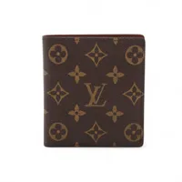 ルイ・ヴィトン モノグラム ポルトビエ10カルトクレディ M60883 コンパクトウォレット ブラウン