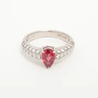 ノンブランド ルビー ダイヤ Pt900