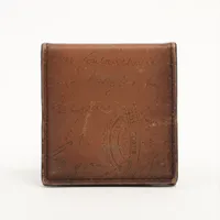 ベルルッティ カリグラフィ レザー コインケース ブラウン