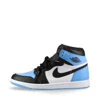 ナイキ AIR JORDAN 1 RETRO HIGH OG レザー ハイカットスニーカー 28cm ブルー×ブラック