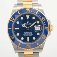 ロレックス サブマリーナーデイト 126613LB SS×YG AT ブルー文字盤