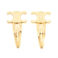 セリーヌ トリオンフ GP ヘアクリップ ゴールド