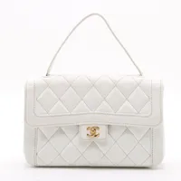 シャネル パリビアリッツGM コーティングキャンバス トートバッグ