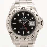 ロレックス エクスプローラーⅡ 16570T SS AT ブラック文字盤