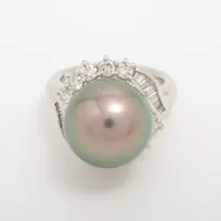 ノンブランド パール ダイヤ Pt900