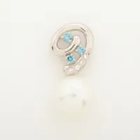 タサキ ダイヤ パール Pt900 約11.5mm