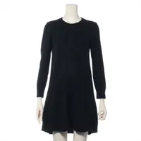 ルイ・ヴィトン カシミヤ ニットワンピース 10AW M ブラック
