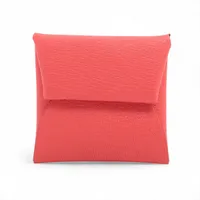 エルメス バスティア シェブルミゾル ピンク シルバー金具