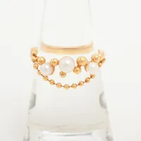 4℃ パール K18(YG) 約3.0～4.0mm